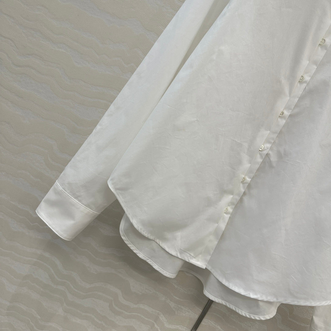 THE ROW CLASSIC WHITE COTTON SHIRT