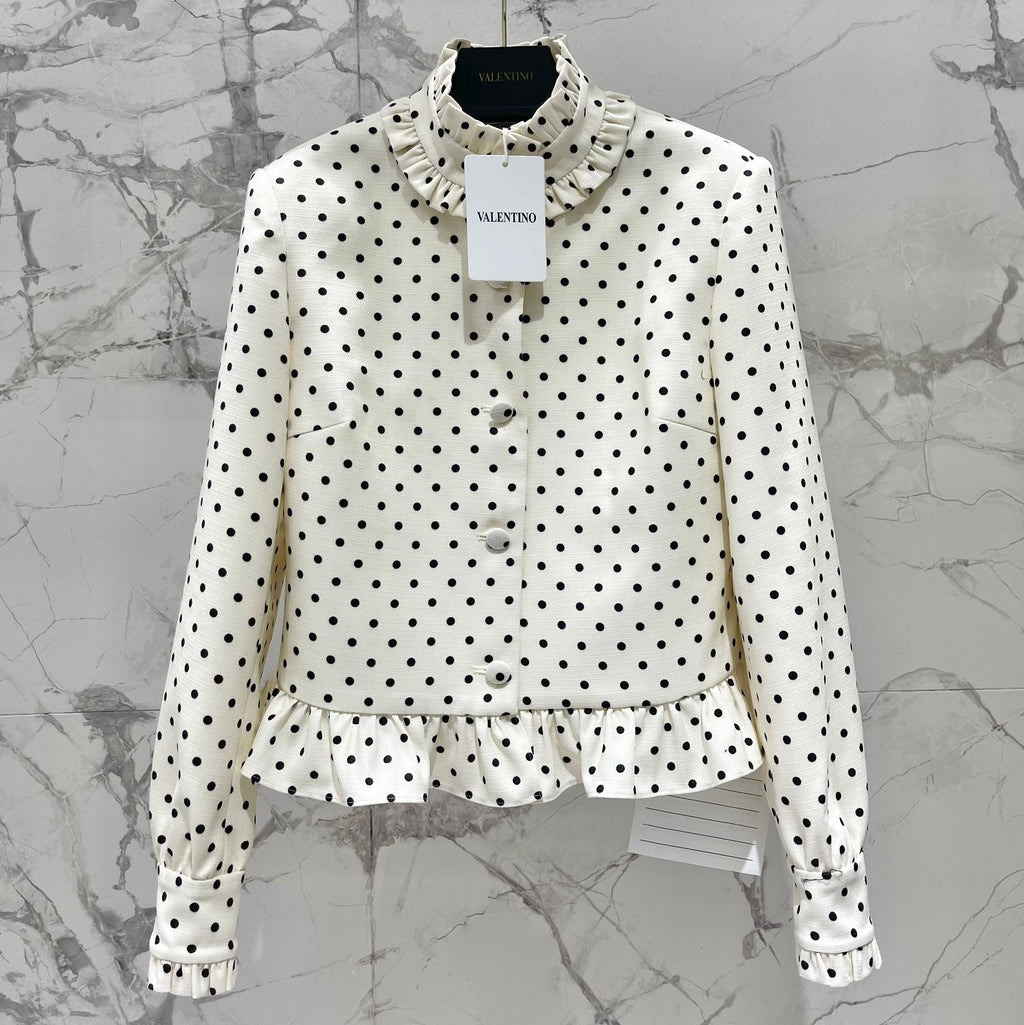 VALENTINO 26S CROPPED JACKET 166