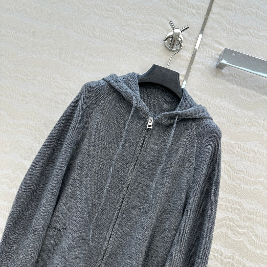 DIOR HOODED CARDIGAN 276287