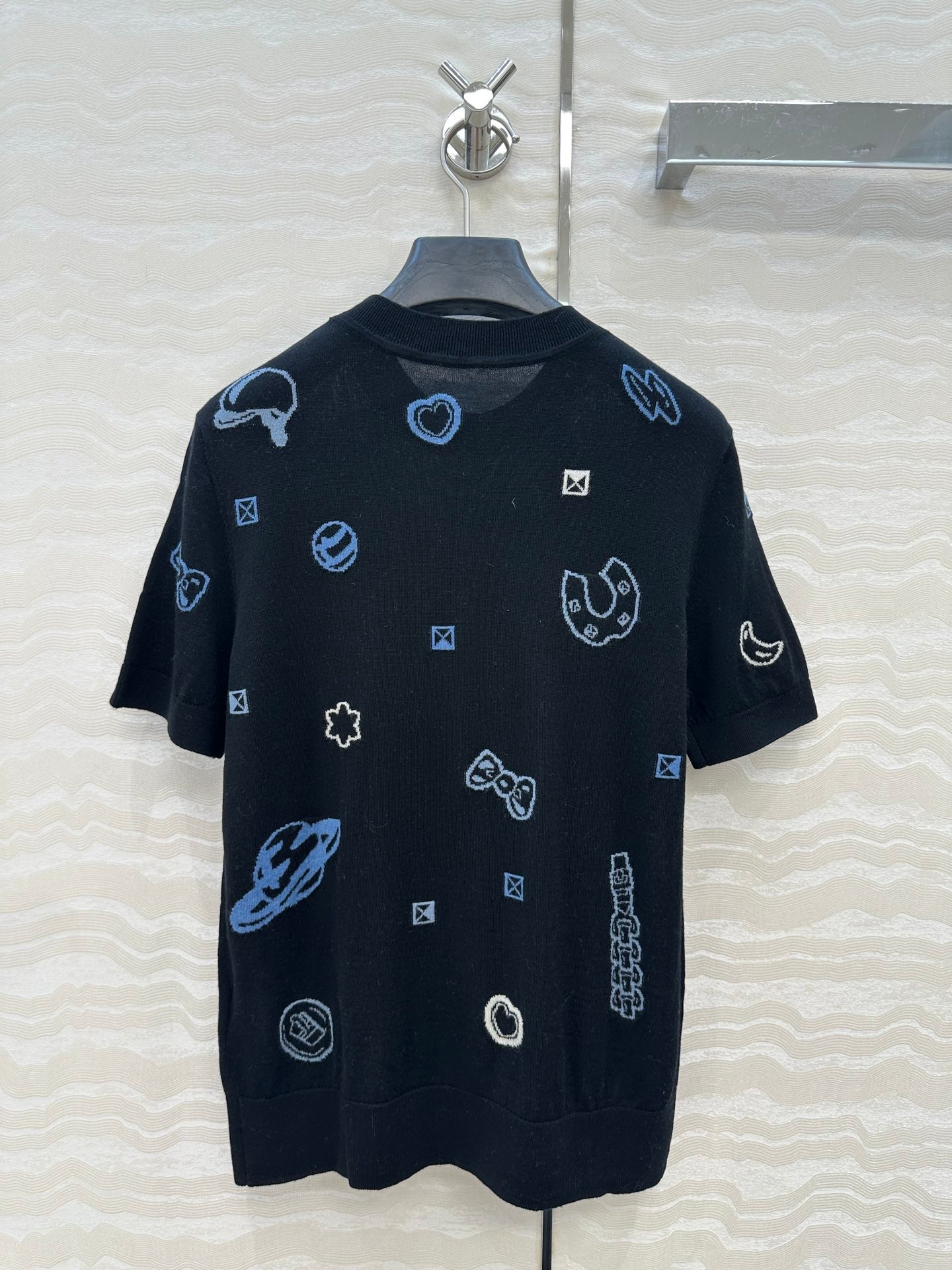 HERMES SHORT SLEEVE JACQUARD T-SHIRT 276209