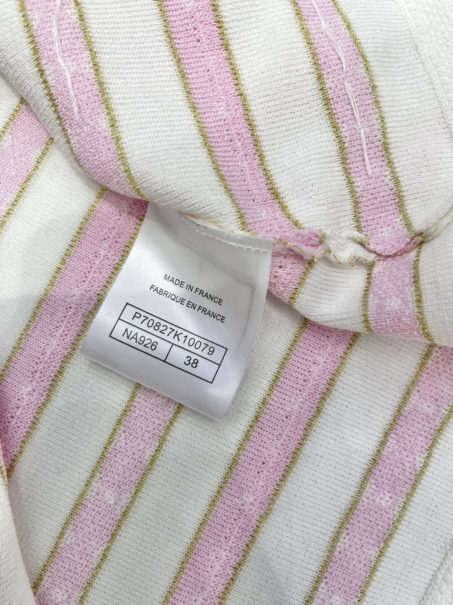 CHANEL 25S KNITTED CAMISOLE STYLE 109