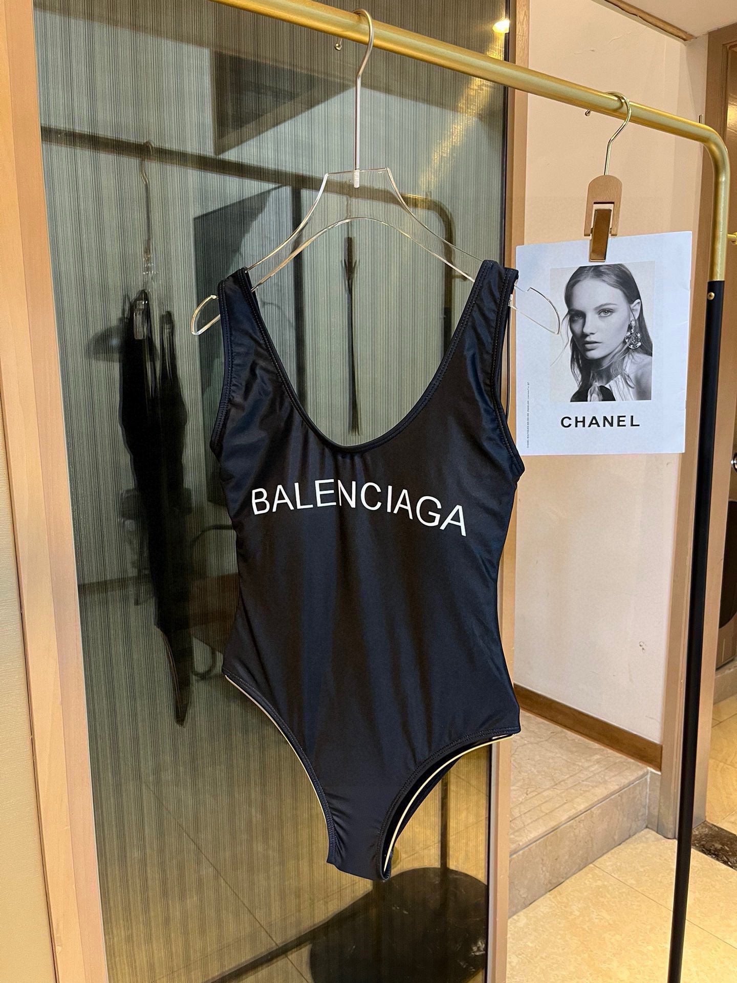 BALENCIAGA BIKINI 25S BODYSUIT IN 744023