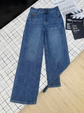 PRADA 26S TWO-POCKET STRAIGHT-LEG JEANS 587