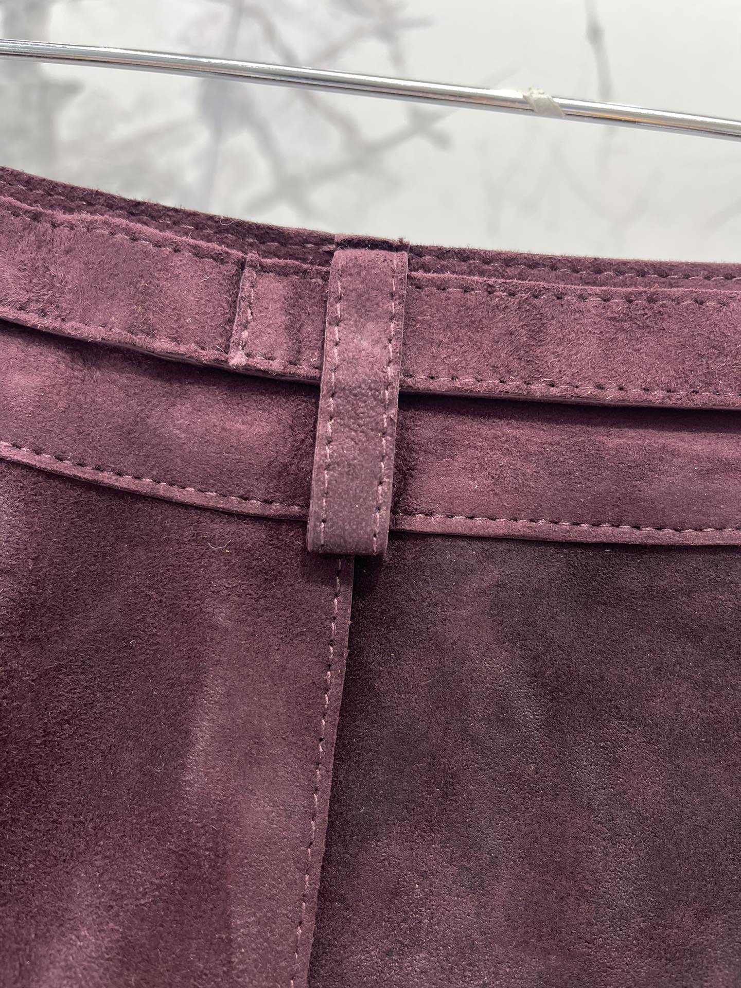 HERMES 25S SHEEPSKIN SHORTS 176
