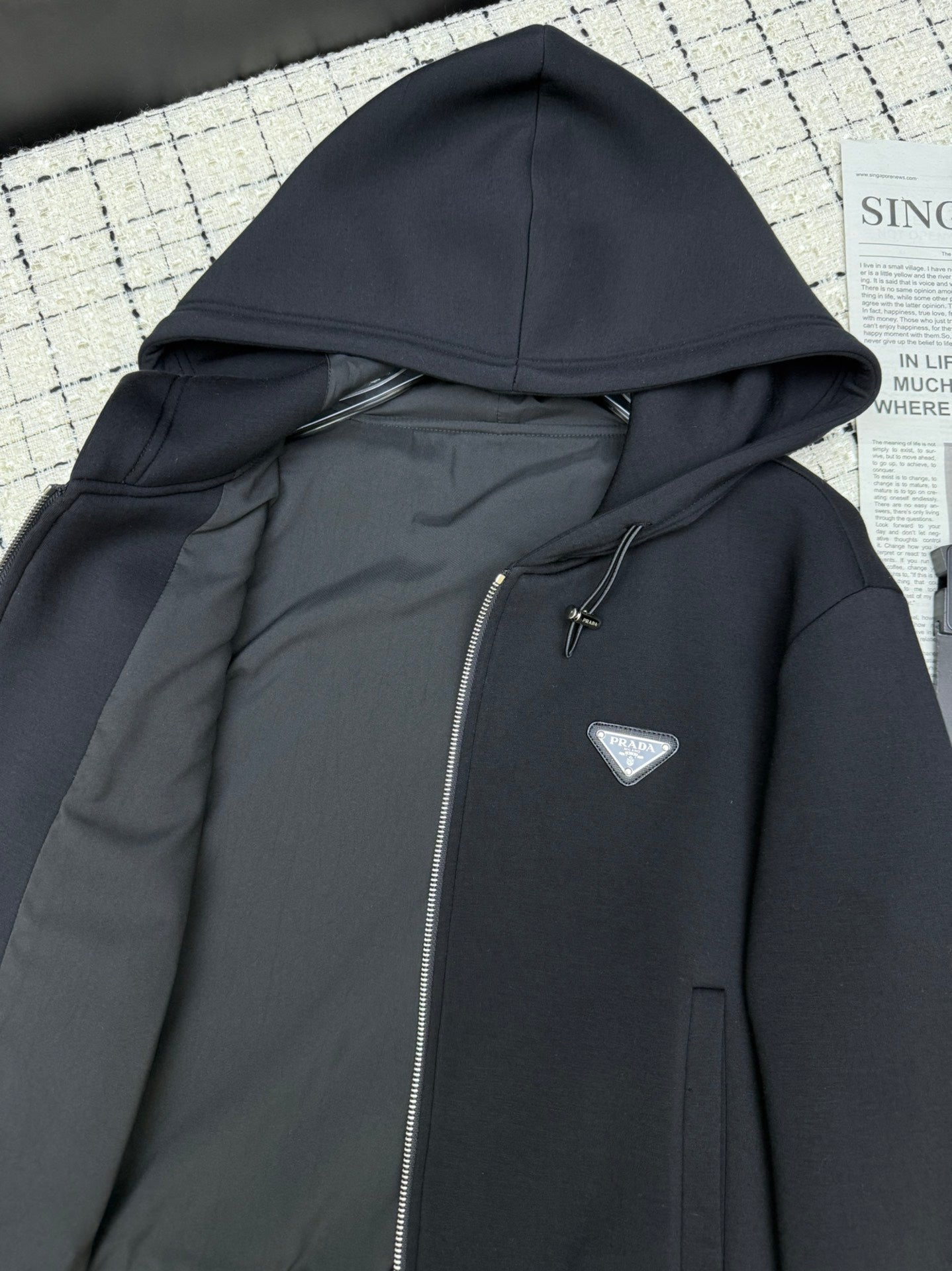 PRADA 26S HOODED JACKET 597
