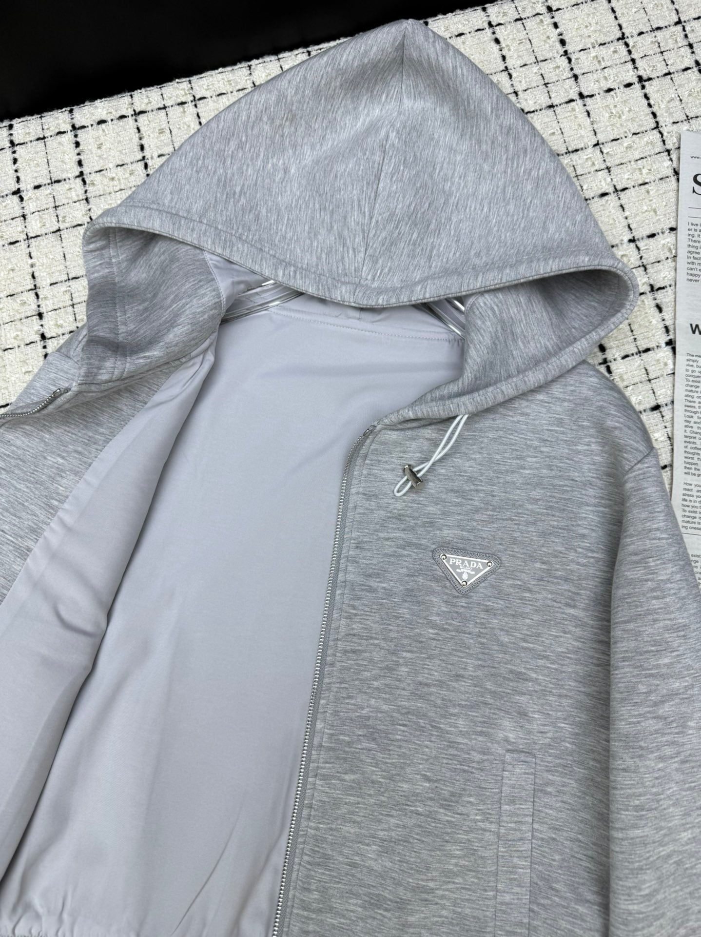 PRADA 26S HOODED JACKET 596