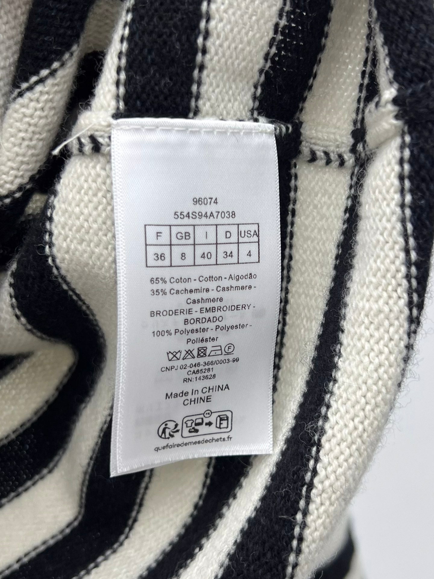 DIOR 25S SWEATER STYLE 122