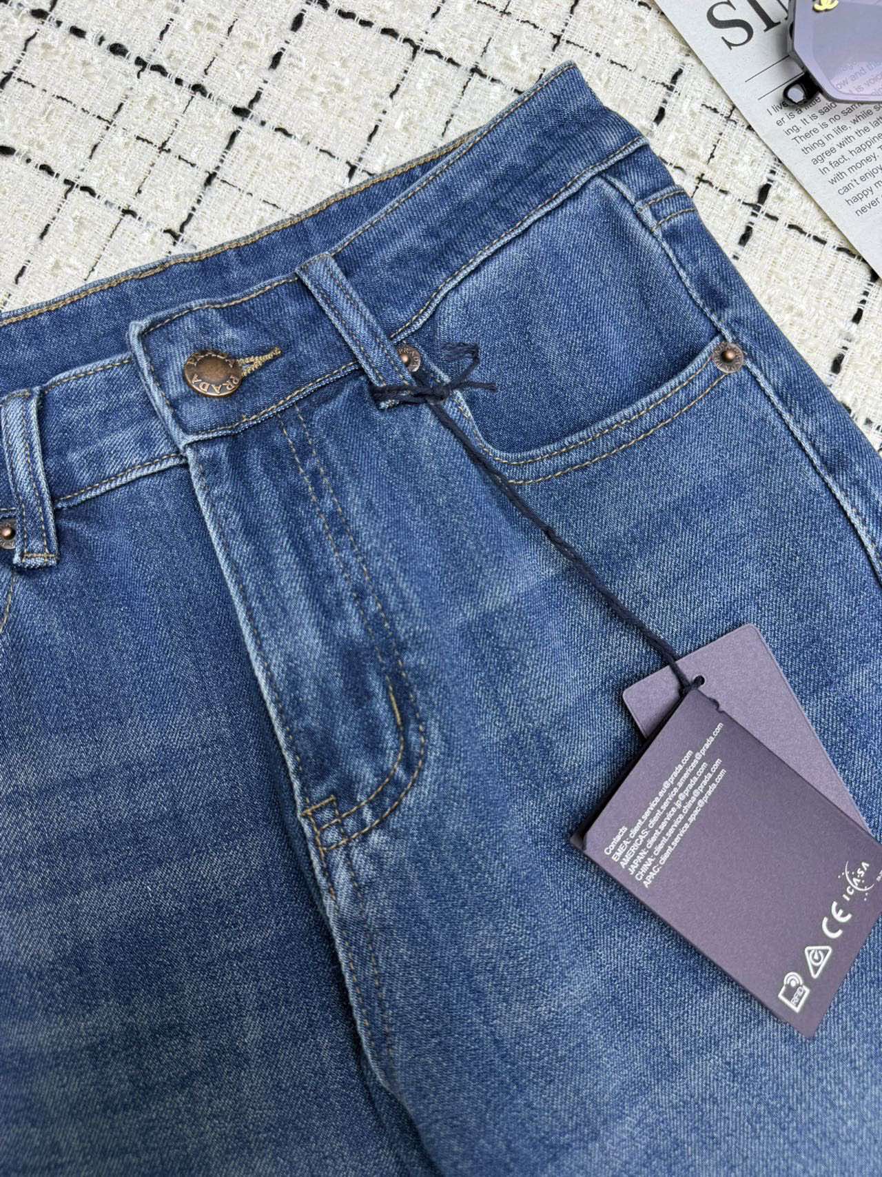 PRADA 26S DENIM JEANS 598