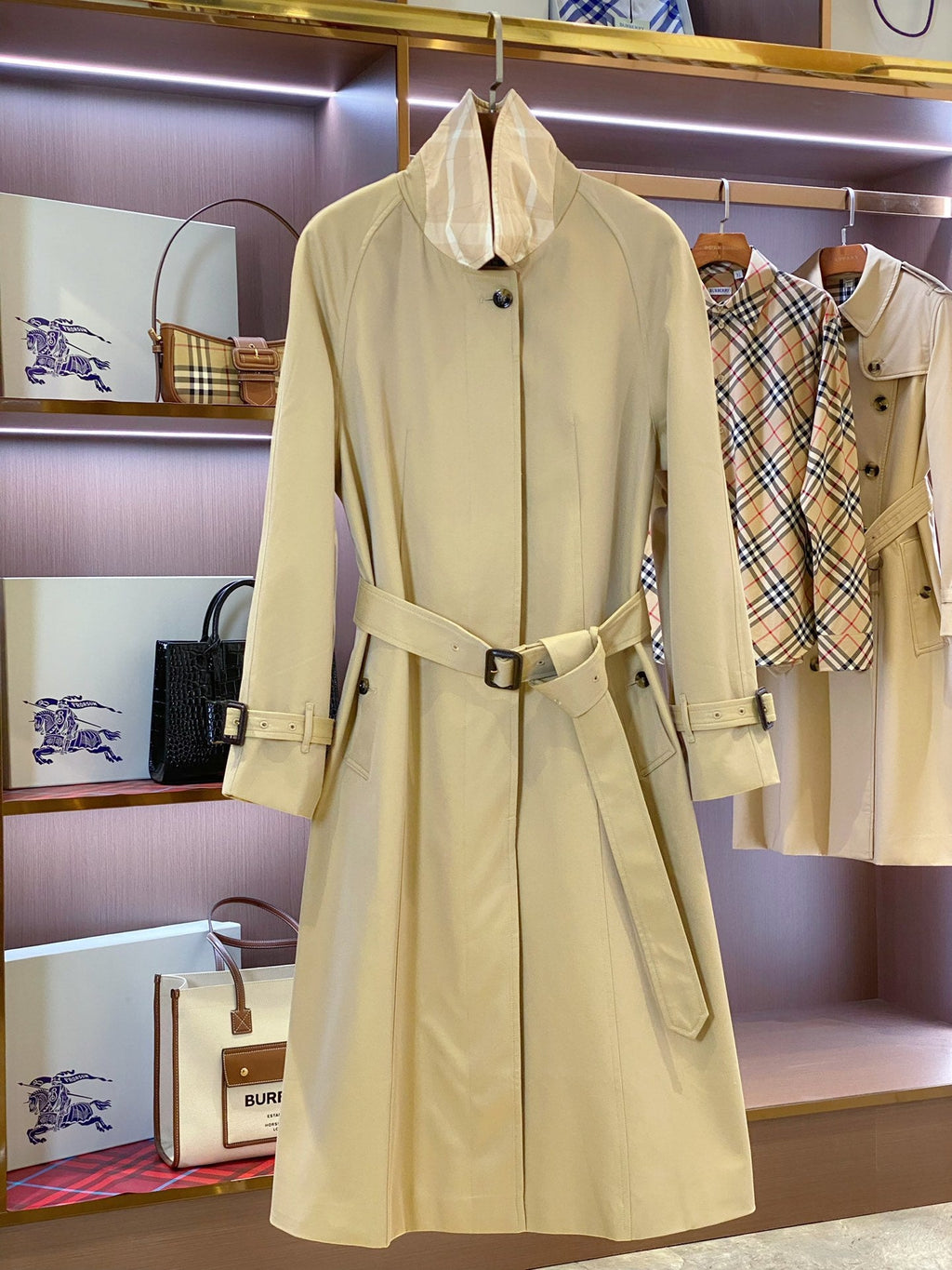 BURBERRY 25S LONG COAT 156