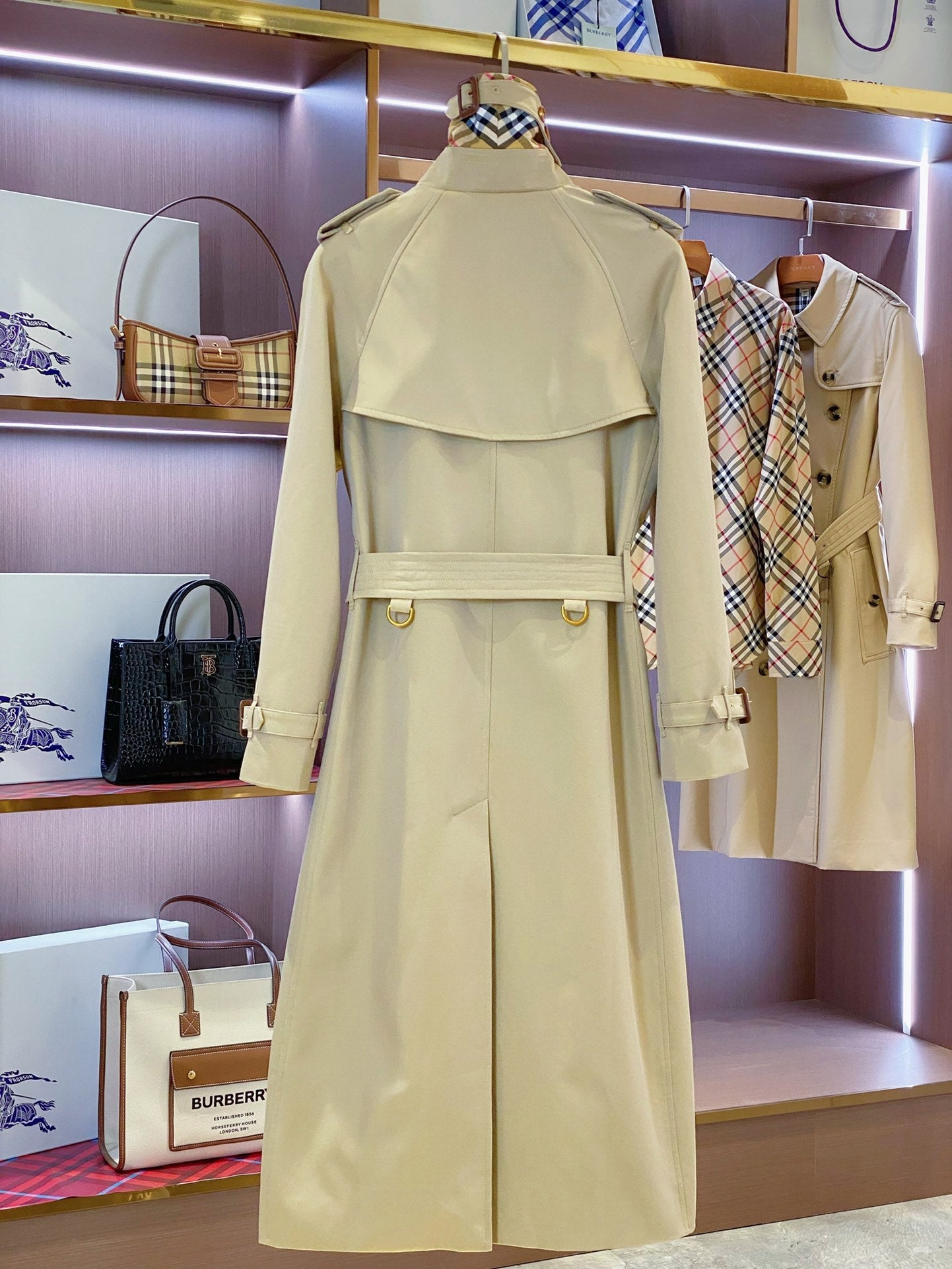BURBERRY 25S LONG COAT 157