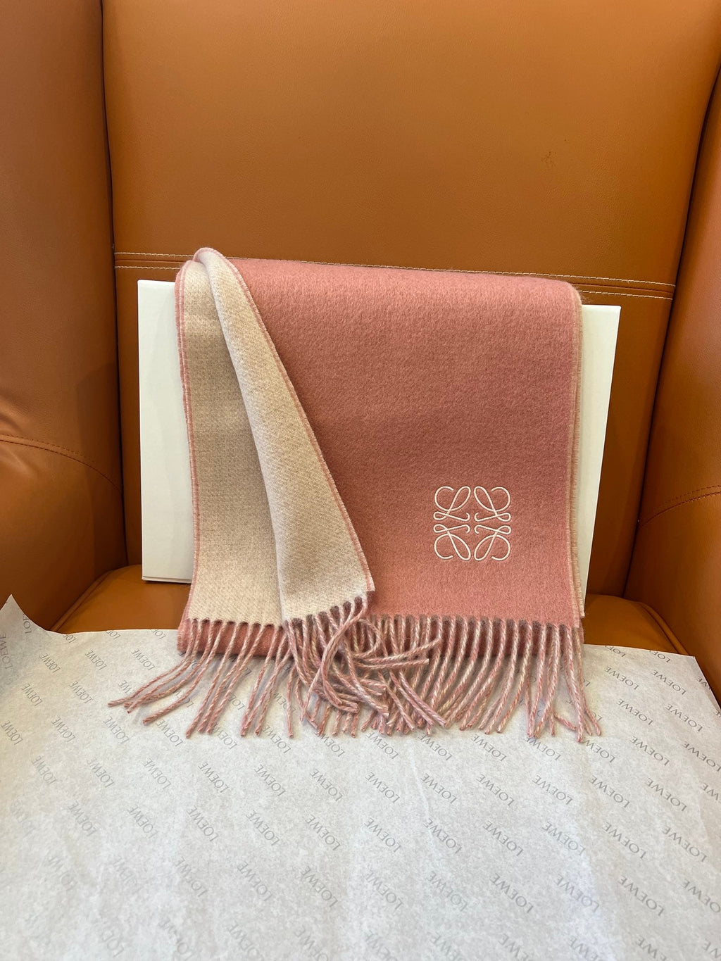 LOEWE 26S SCARF 180 IN CASHMERE WOOL 863709