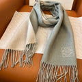 LOEWE 26S SCARF 180 IN CASHMERE WOOL 863829