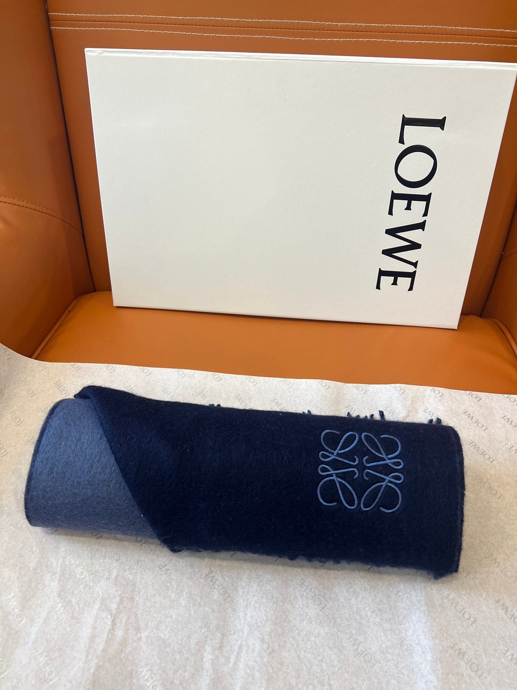 LOEWE 26S SCARF 180 IN CASHMERE WOOL 863830