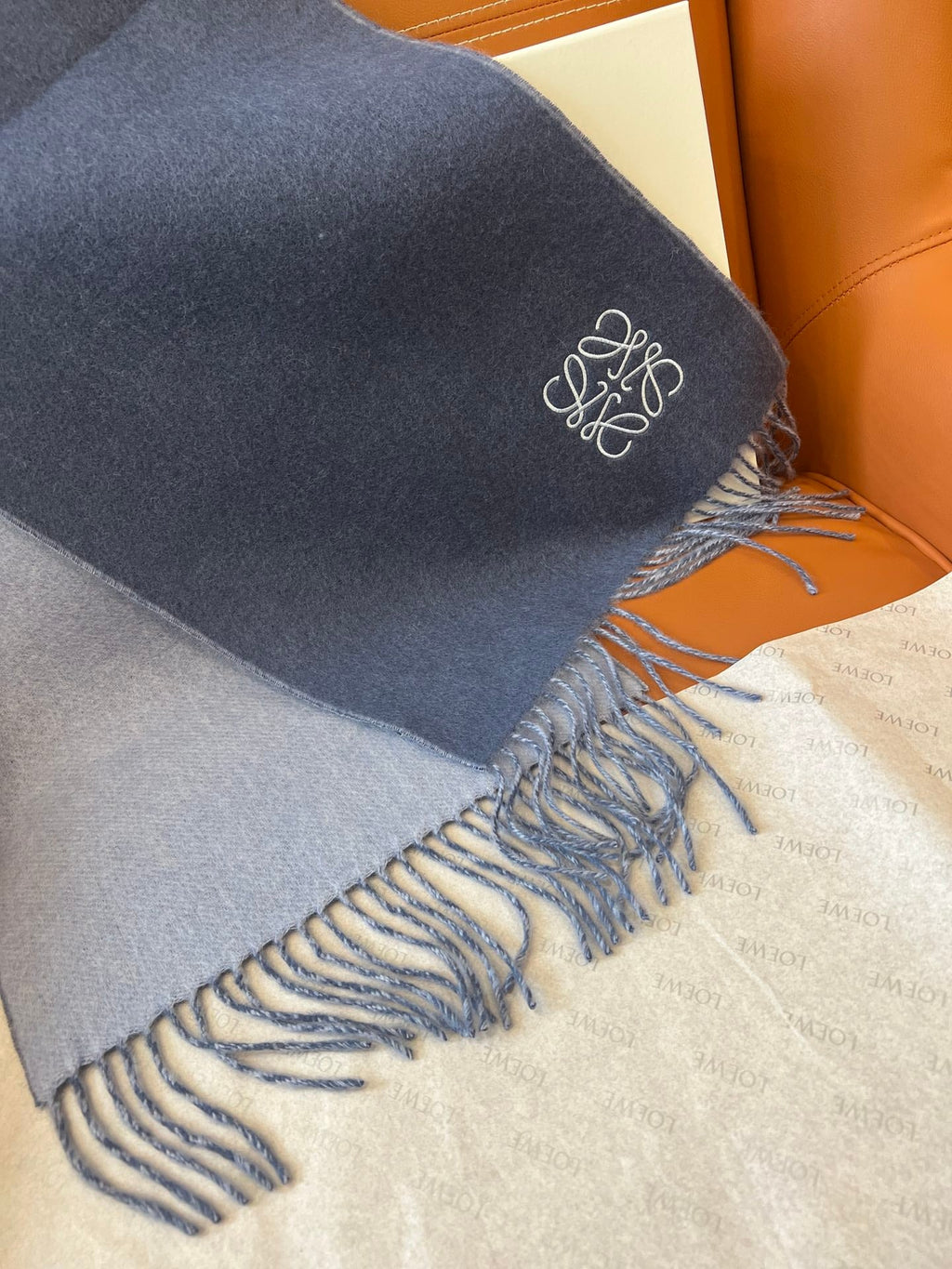 LOEWE 26S SCARF 180 IN CASHMERE WOOL 863832