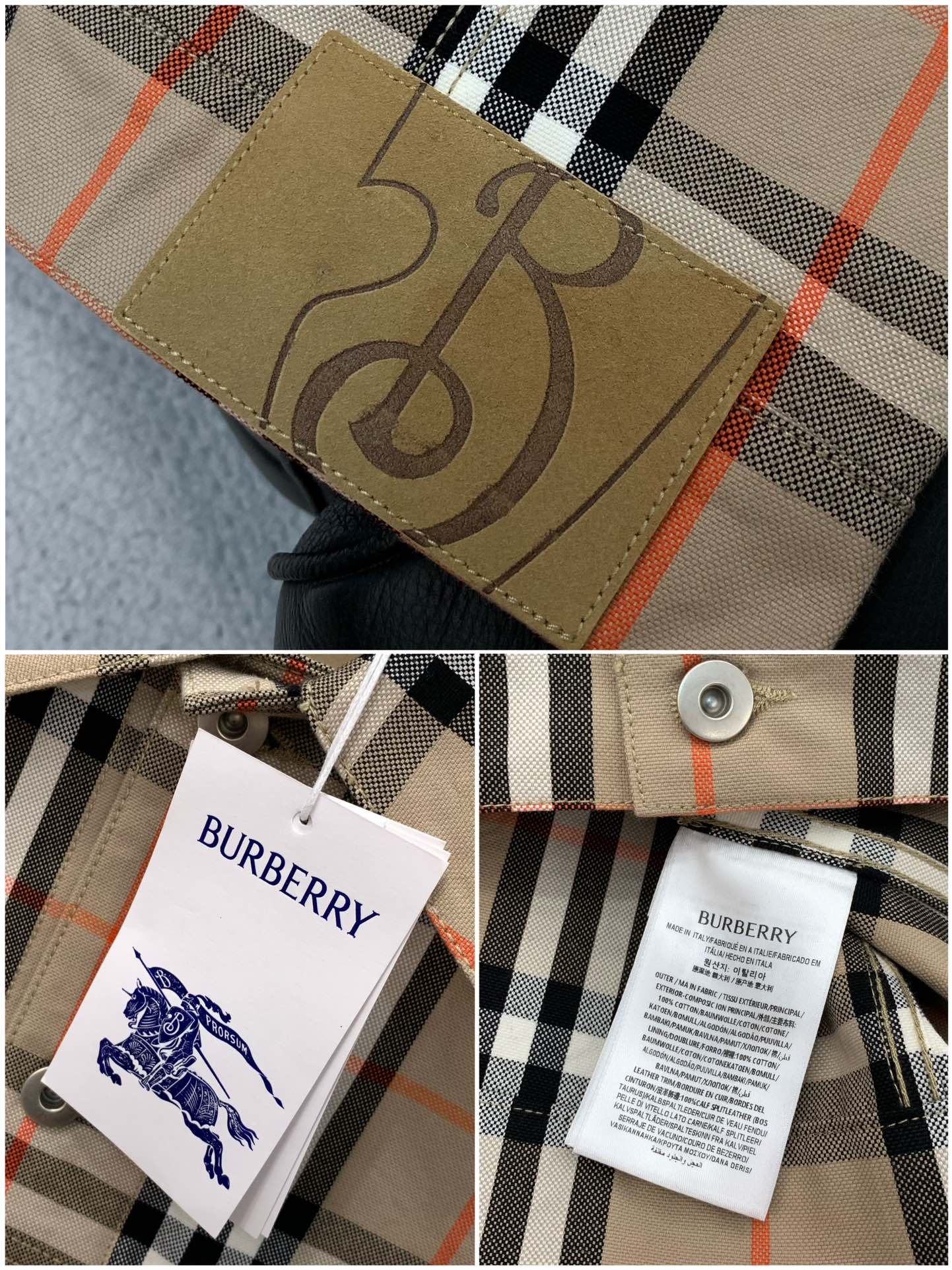 BURBERRY 25S SHIRT JACKET 104