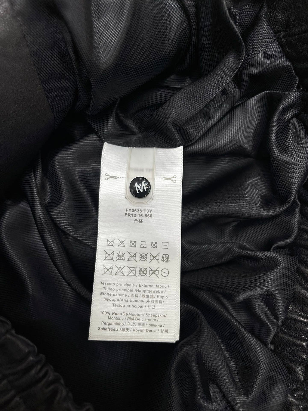 YSL 25S LEATHER JACKET STYLE 169