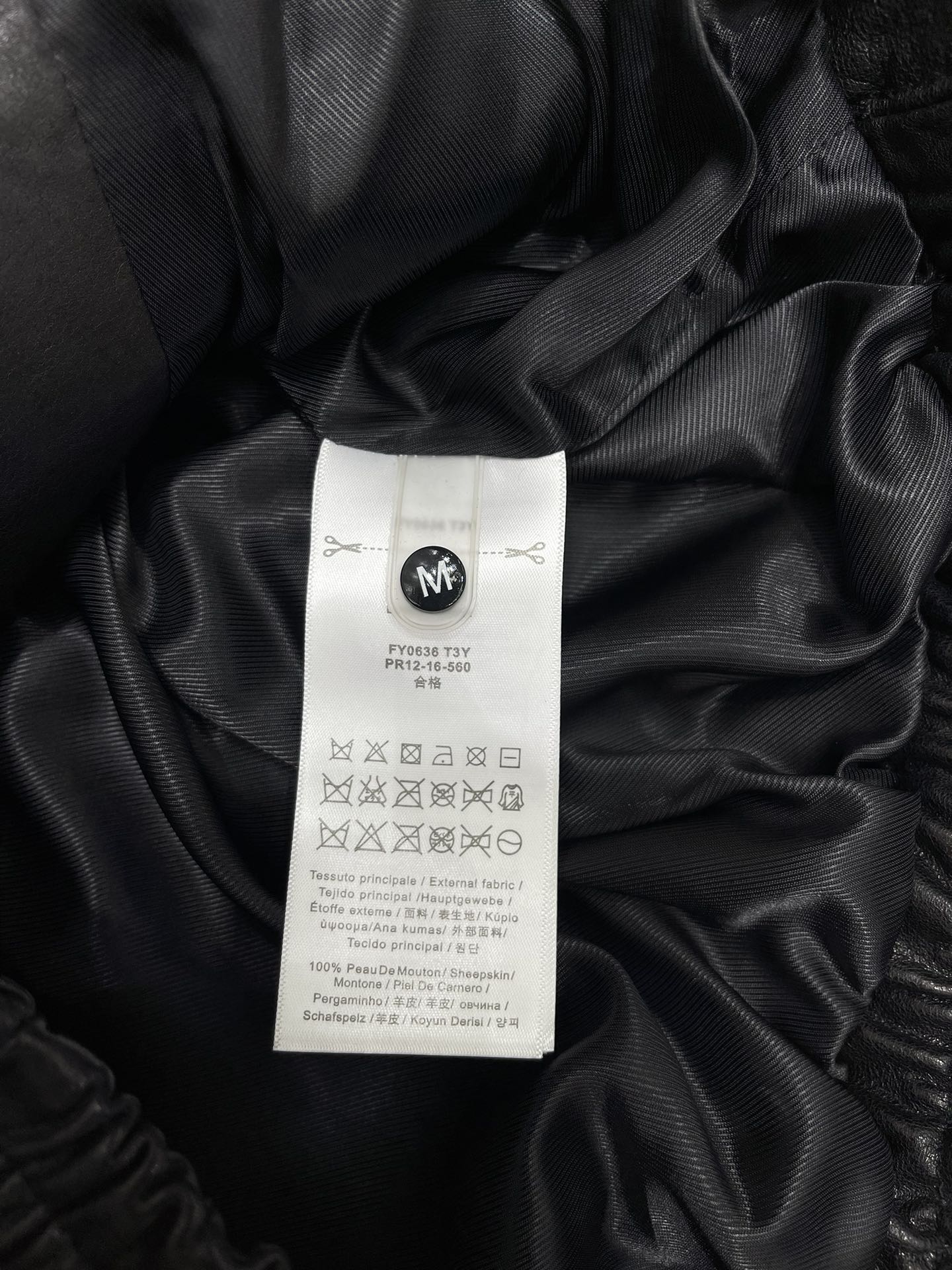 YSL 25S LEATHER JACKET STYLE 169
