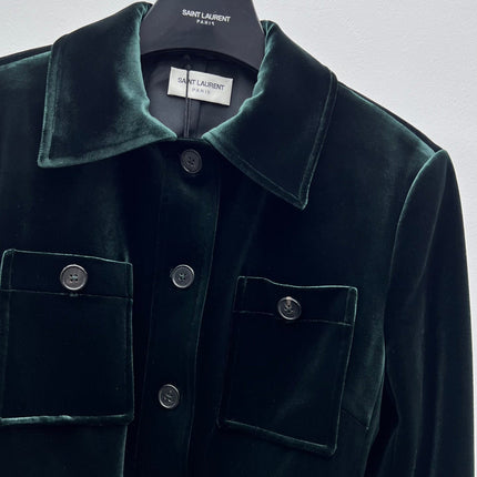 YSL 25S VELVET JACKET STYLE 147