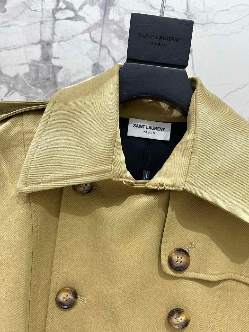 YSL 25S LONG TRENCH COAT STYLE 155