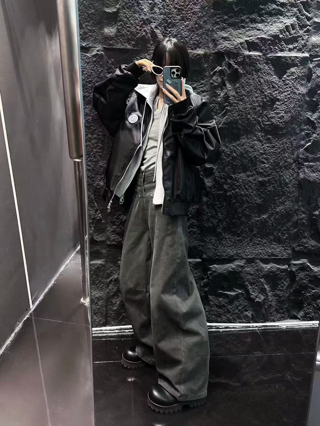 CHANEL 25S HOODED ZIP JACKET 381