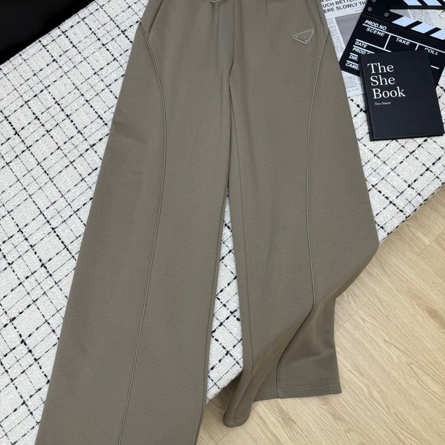 PRADA 26S WIDE-LEG PANTS 608