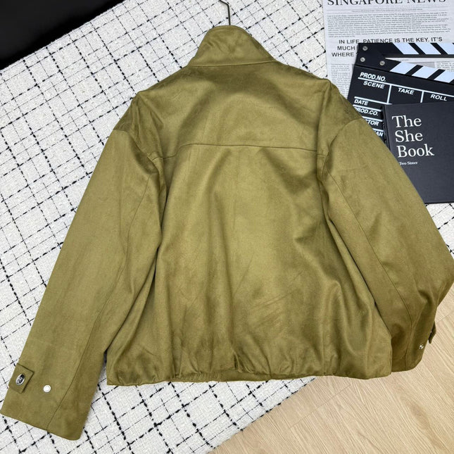 PRADA 25S STAND-COLLAR JACKET 370