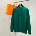 HERMES 25S LONG-SLEEVE KNITTED CREW NECK SWEATER 179