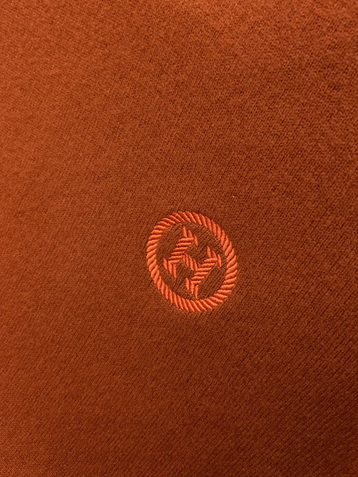 HERMES 25S LONG-SLEEVE KNITTED CREW NECK SWEATER 178