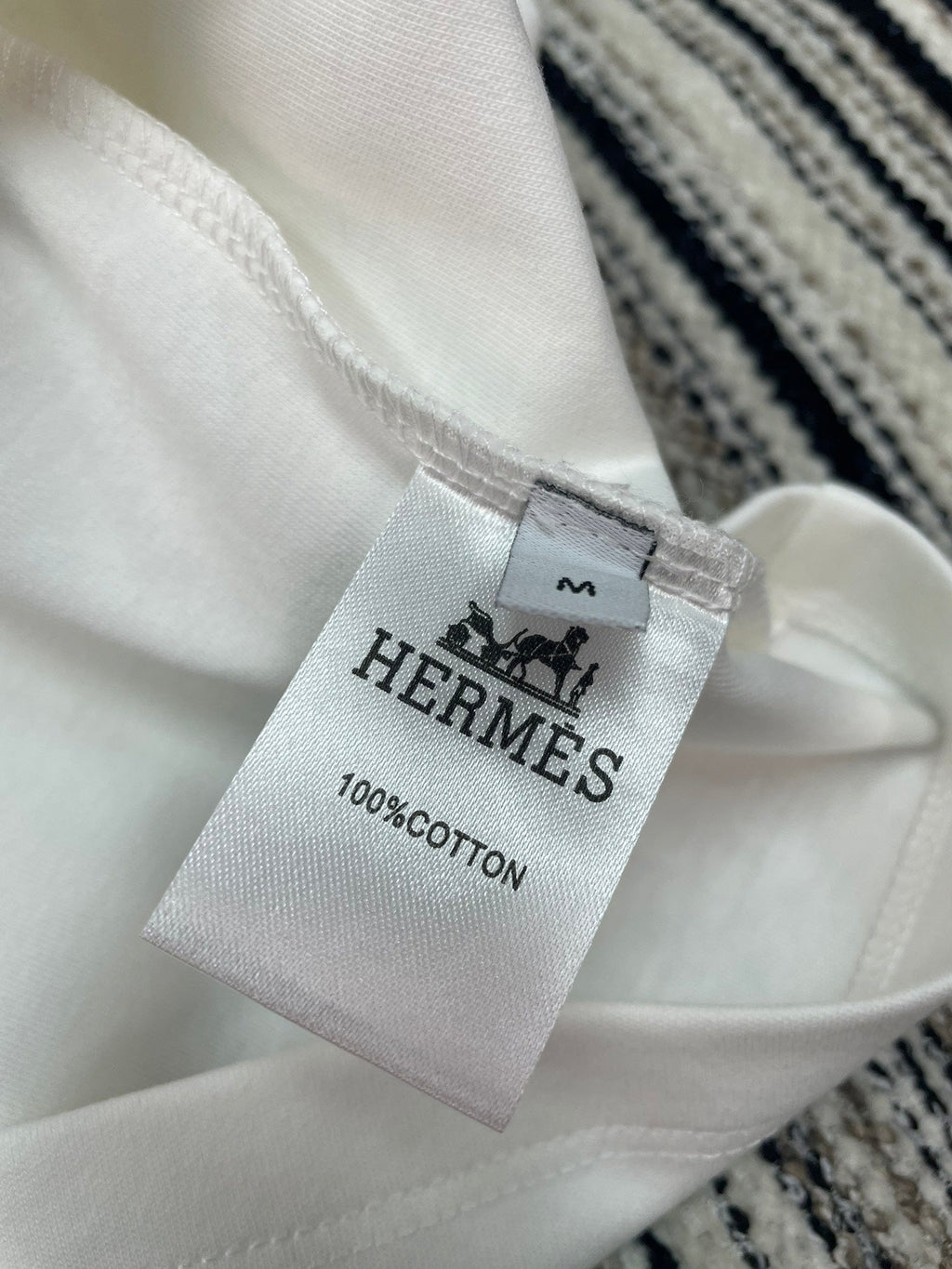HERMES 25S CREW NECK T-SHIRT 459