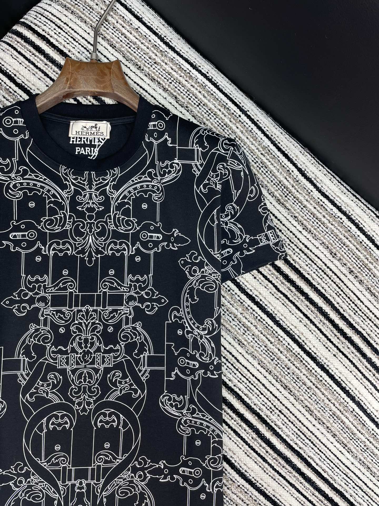 HERMES 25S CREW NECK T-SHIRT 461