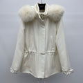 LP 26S FUR-COLLAR KNIT JACKET 472