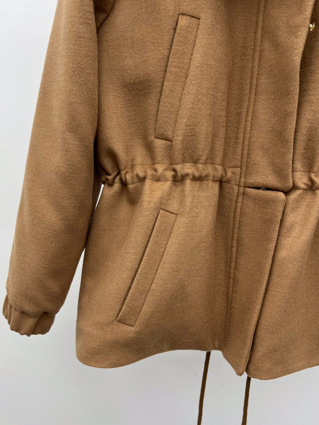 LP 26S FUR-COLLAR KNIT JACKET 474