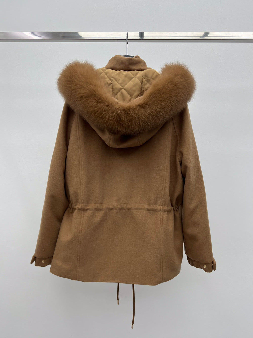 LP 26S FUR-COLLAR KNIT JACKET 474