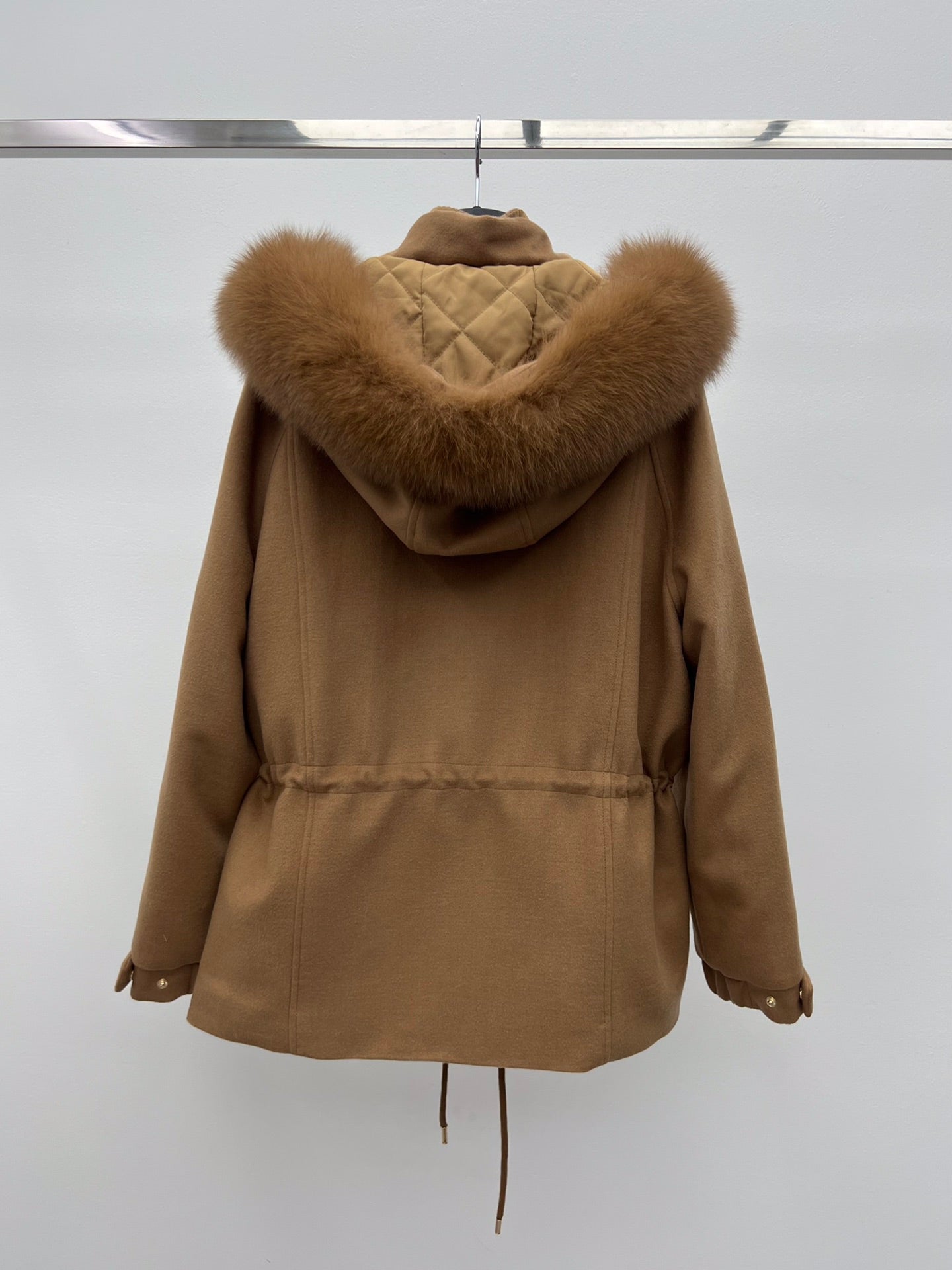 LP 26S FUR-COLLAR KNIT JACKET 474