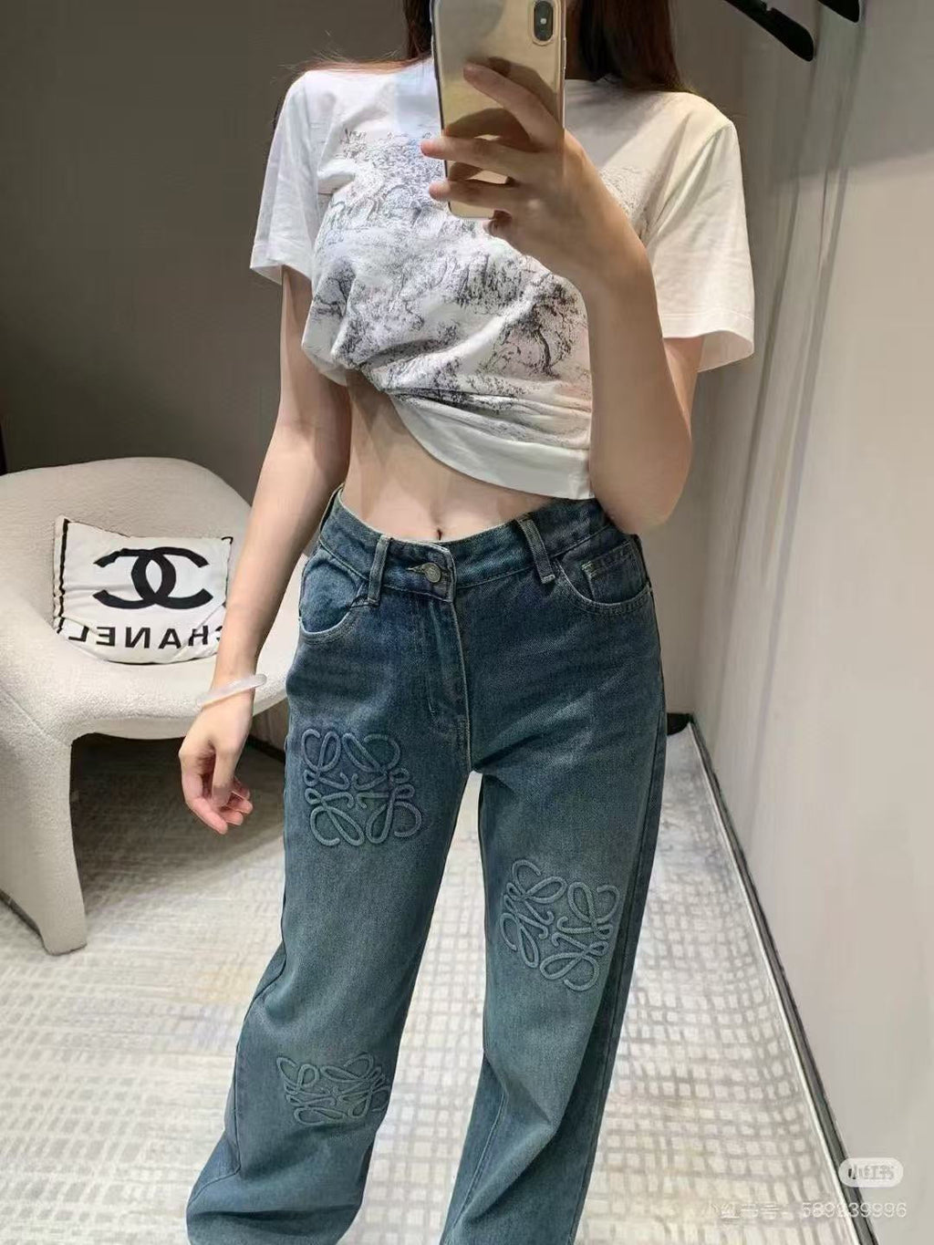 LOEWE 26S DENIM JEANS 457