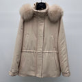 LP 26S FUR-COLLAR KNIT JACKET 470