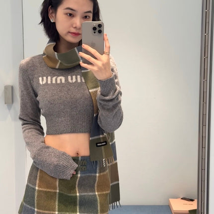 MIUMIU SLIT MINI SKIRT STYLE 773