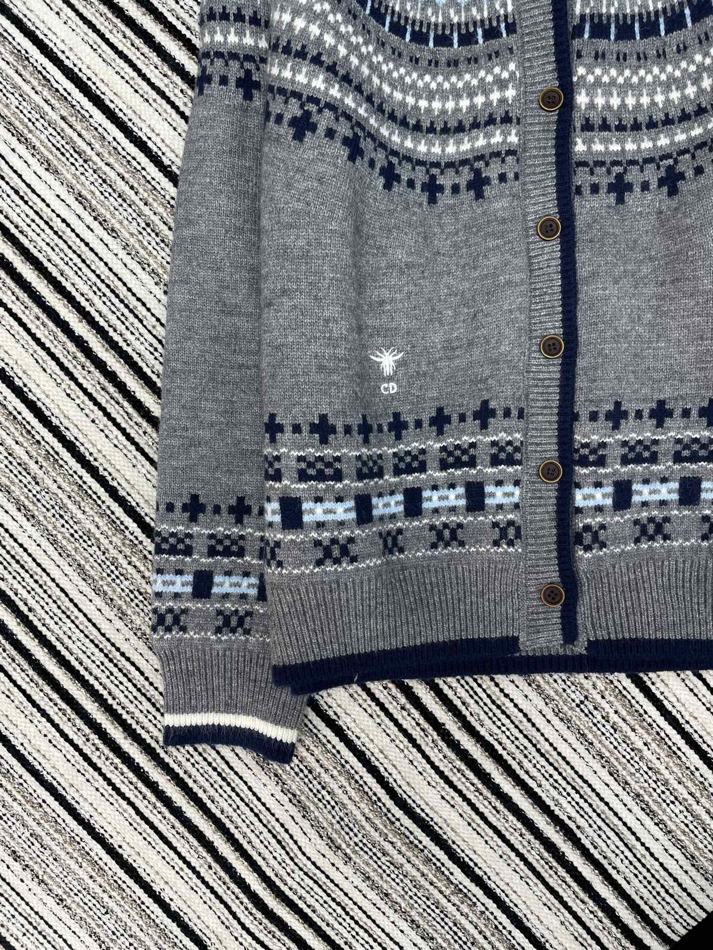 DIOR 25S KNIT CARDIGAN 624