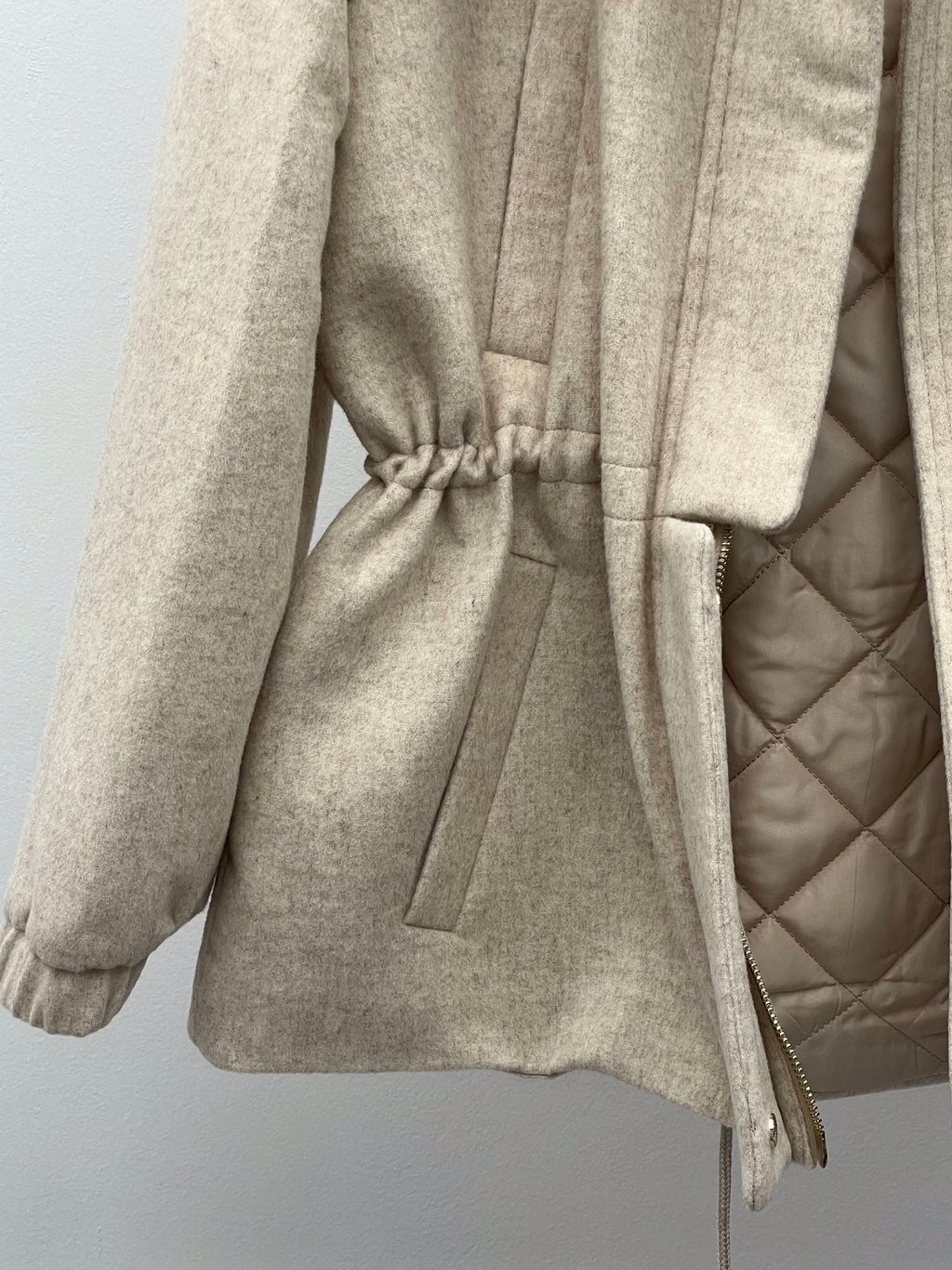 LP 26S FUR-COLLAR KNIT JACKET 471