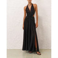 ZIMMERMANN 26S DEEP V-NECK LONG DRESS STYLE 46
