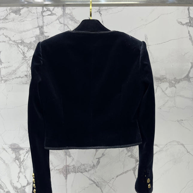 CHANEL 26S VELVET JACKET 728