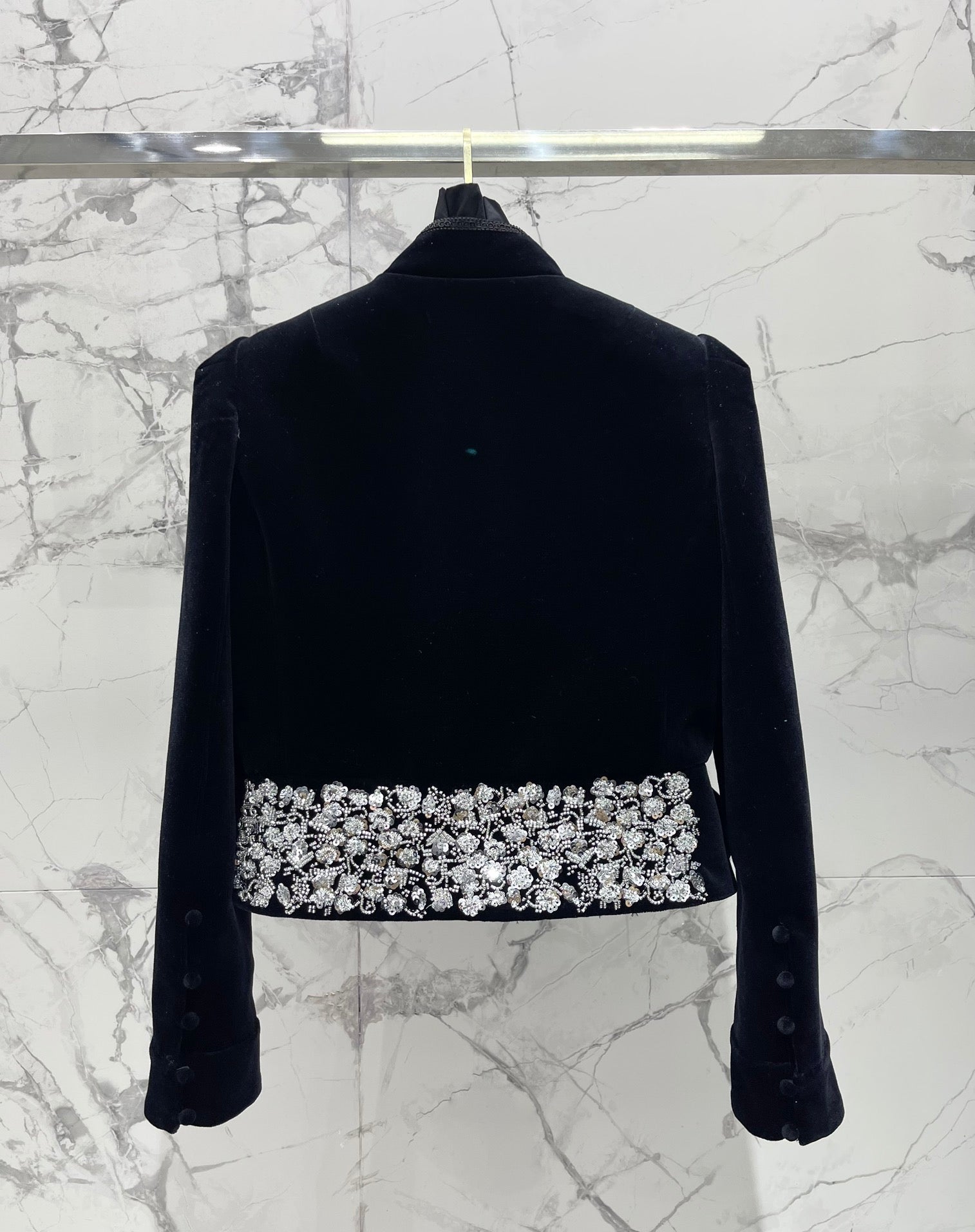 CHANEL 26S VELVET JACKET 727