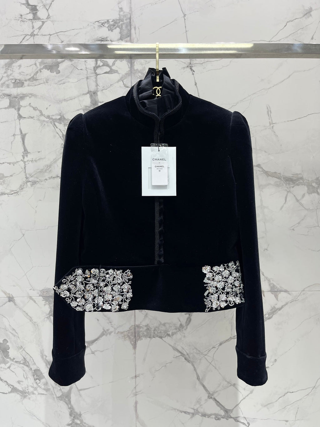CHANEL 26S VELVET JACKET 727