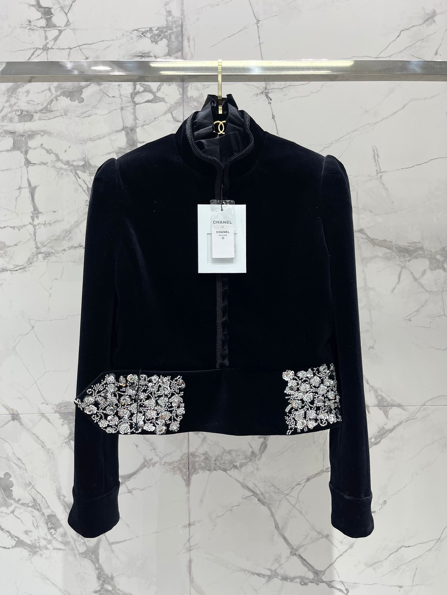 CHANEL 26S VELVET JACKET 727