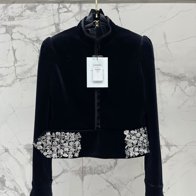 CHANEL 26S VELVET JACKET 727