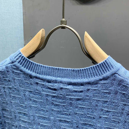 FENDI 26S SHORT-SLEEVE KNIT TOP 321