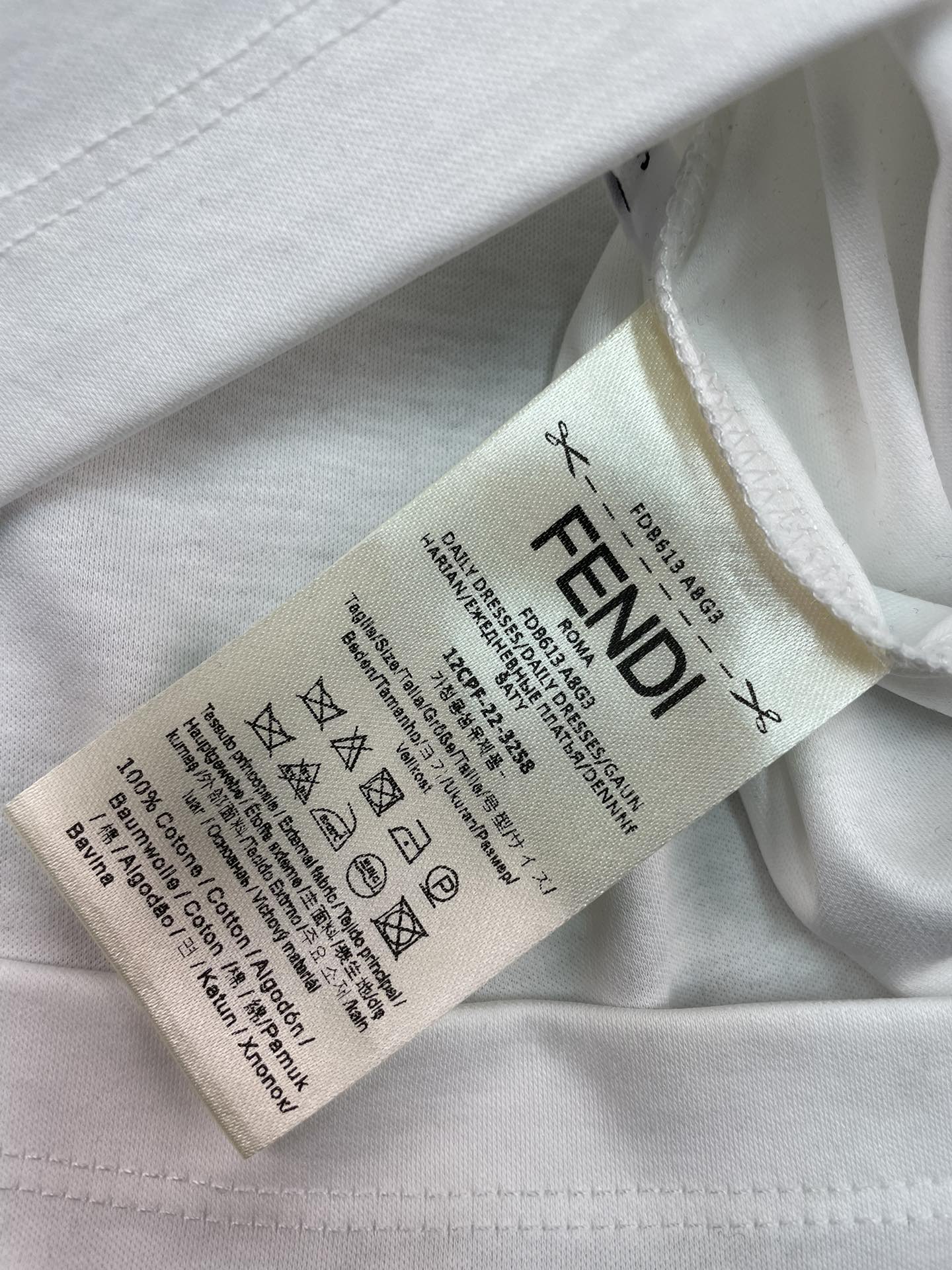 FENDI 26S SHORT SLEEVE T-SHIRT 201