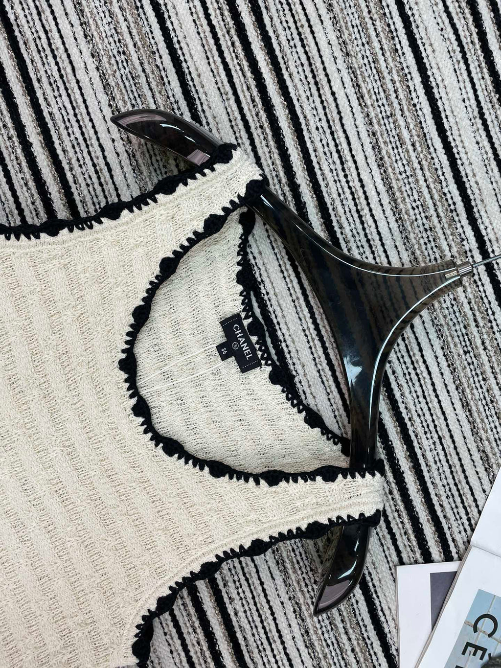 CHANEL 26S KNIT TANK TOP 954