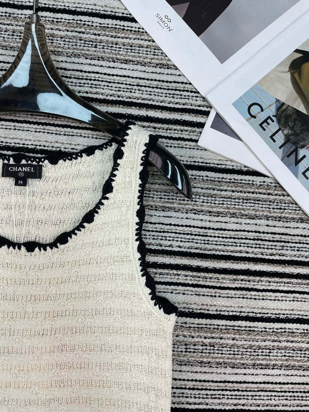 CHANEL 26S KNIT TANK TOP 954