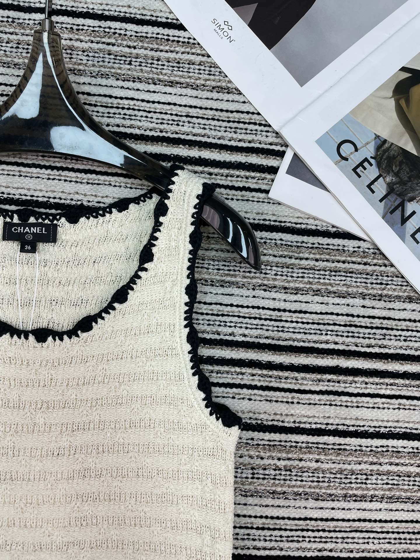 CHANEL 26S KNIT TANK TOP 954